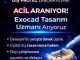 Acil Exocad Tasarımcısı Aranıyor